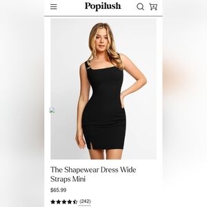 Popilush Shapewear Dress, Medium
